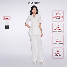 Quần Loe Nữ  2 Túi Chéo Chất Liệu Dạ Phong Cách Thanh Lịch 62QDZ2033ET