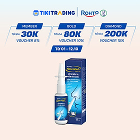 Xịt mũi viêm xoang thảo dược Rohto Nosewash 35ml