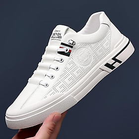 LCRTZKG thiết kế giày thể thao nam mới phẳng giày thường Breathable Man Loafers Men đàn hồi với ban đầu lưu hóa giày 2023 mới