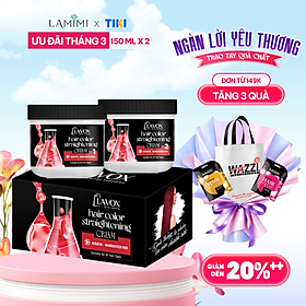 Kem Duỗi Màu Keratin Lavox Online Shopping - Đỏ Măng Cụt