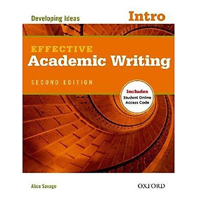 [Download Sách] Effective Academic Writing 2E: Intro Student Book with Online Access Code