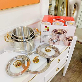 Mua BỘ NỒI  ĐỨC  3 INOIX