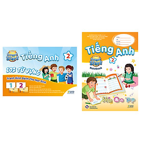 Combo Tiếng anh 2 I-learn smart start Student s cards + notebook