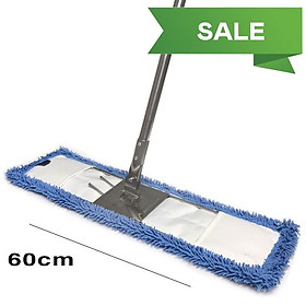 Mua Cây lau nhà công nghiệp san hô 60cm cây lau bẹ san hô sợi microfiber thấm hút siêu sạch trường học bệnh viện...