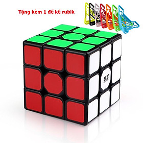 Rubik 3x3 - Viền đen tặng chân đế