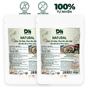 Hình ảnh Combo 2 gói Natural Gia Vị Nấu Phở Bò Hà Nội Dh Foods