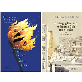 Combo 2Q: Những Giấc Mơ Ở Hiệu Sách Morisaki + Một Thoáng Ta Rực Rỡ Ở Nhân Gian  (Top Tiểu Thuyết Bán Chạy)