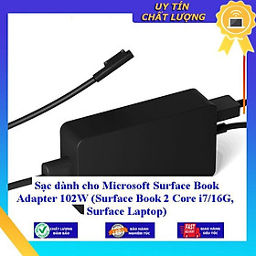 Sạc dùng cho Microsoft Surface Book Adapter 102W (Surface Book 2 Core i7/16G Surface Laptop) - Hàng Nhập Khẩu New Seal