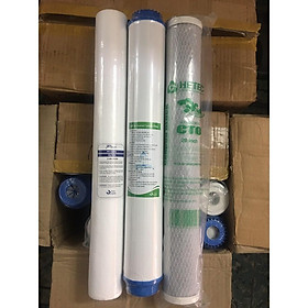 Mua Combo 3 lõi lọc nước 20inch số 1-2-3
