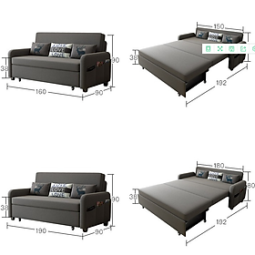 Mua Ghế sofa giường ngủ theo phong cách hiện đại - Đa năng nâng cao tiện ích cuộc sống ( TẶNG KÈM TÚI SƯỞI CHÂN NHIỀU HÌNH )