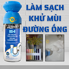 Bình xịt chất làm sạch thông đường ống BX6 (450 ml) Pipeline Cleaning Agent - Hàng Chính Hãng O'Tech
