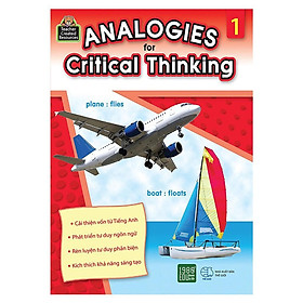 Sách  Analogies for Critical Thinking (Tập 1) - BẢN QUYỀN