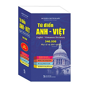 Nơi bán Từ Điển Anh-Việt 340000 Mục Từ Và Định Nghĩa - Giá Từ -1đ