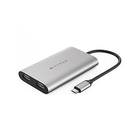 Mua Cổng Chuyển Hyperdrive Dual 4K HDMI ( 2 Màn Hình) USB-C Hub For Mac book M1 HDM1 hang chinh hãng