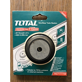 Mua ĐĨA CAO SU ĐÁNH BÓNG 100MM TOTAL TAC7111152 - HÀNG CHÍNH HÃNG