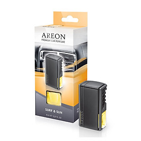 Nước hoa kẹp cửa gió điều hòa ô tô AREON Surf & Sun Car Lux