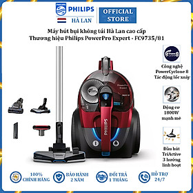 Mua Máy hút bụi cao cấp Philips PowerPro Expert FC9735/81 công suất 1800W - Hàng Chính Hãng  Bảo Hành 2 Năm