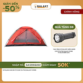 Lều 2 Người Phượt Cắm Trại Du Lịch Galaxy Store GSL03 Tetragon 2P Hàng Chính Hãng (Màu Ngẫu Nhiên) Kèm Quà Tặng