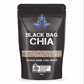 Hạt chia seeds đen úc túi 500g