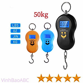 Mua Cân Điện Tử Móc Tay Đi Chợ (Có Sẵn Pin)
