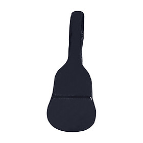 Guitar Case Gig Bag Hemming Design with Strap for books Accessories