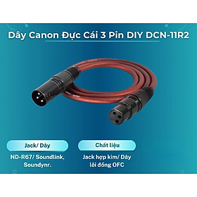 Mua Dây Audio Nối Dài MIC XLR (Cannon) 6mm Dài 0.8M   Cáp Nối Dài XRL   Dây Micro Pro 2 Đầu Canon XLR Đực Sang Cái   Cáp Dữ Liệu AV XLR Nối Dài  Cáp Âm Thanh Nối Dài Canon Microphone Audio – Hàng Nhập Khẩu