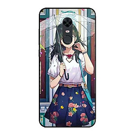 Ốp Lưng in cho Xiaomi Redmi 5 Mẫu Girl Anime 2 - Hàng Chính Hãng
