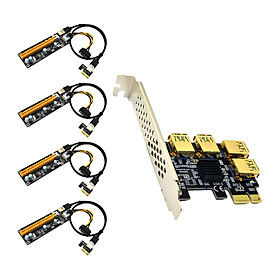 PCI- USB 3.0 Extender Card Expansion Black Yellow