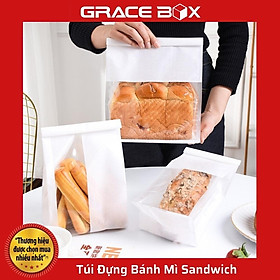 Mua Xấp 10 Túi Đựng Bánh Mì Sandwich  Bánh Ngọt Loại Trơn - Hàng Nhập Khẩu