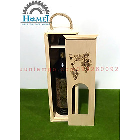 Mua HỘP RƯỢU BẰNG GỖ CAO CẤP - LOẠI 2 CHAI - THIẾT KẾ SANG TRỌNG