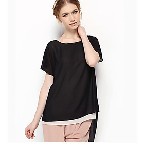 TK153-áo voan form dài 2 lớp S-6XL