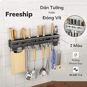 Mua Giá Cài Dao Inox Gắn Tường  Có Móc Cài Dao Muỗng Không Gỉ Đa Năng