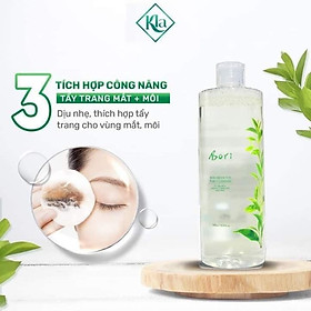 Hình ảnh Nước Tẩy Trang Bori Trà Xanh Green Tea Cleansing