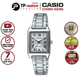 Đồng hồ nữ casio standard ltp-v007d-7budf chính hãng | casio standar ltp-v007d-7b dây thép