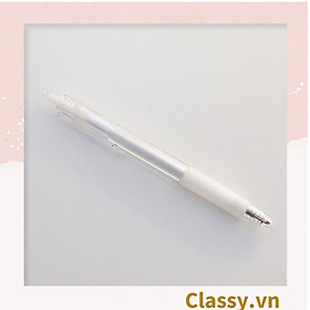 Mua Classy Bút bi mực đen trơn màu cơ bản có miếng đệm tay giảm đau tay khi sử dụng lâu PK1650