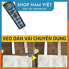 Keo dán vải chuyên dụng, dán vải jean, vải linen, cotton