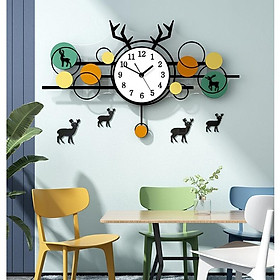 Mua Đồng hồ trang trí phòng khách CL044 - Size L: 59cm x 110cm