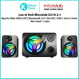 Hình ảnh Loa máy tính Bluetooth Microlab U210/ 2.1 (Bluetooth/ TF/ FM)