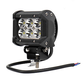 Đèn LED trợ sáng cho xe máy đi phượt C6 A2 + Tặng kèm 1 Đèn lazer đuôi xe ô tô, xe máy chống sương mù