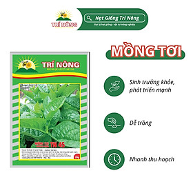 Mua Hạt Giống Mồng Tơi Trí Nông  TN45  Dễ Trồng  Nhanh Thu Hoạch  Thời gian mọc 25 ngày  Gói 20gram
