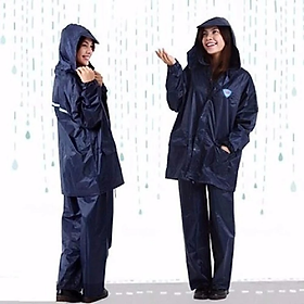 Mua Bộ Quần Áo Mưa Vải Dù Size Chống Thấm Cao Cấp Thảo Kiên - Màu Xanh Đen - Hàng chính hãng
