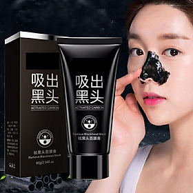 Chai Gel lột mụn đầu đen 60g Than Tre Mặt nạ lột mụn cám hiệu quả an toàn