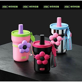 MD Star Ly Giữ Nhiệt Inox 481ML Bạc 60019433 - Hàng chính hãng