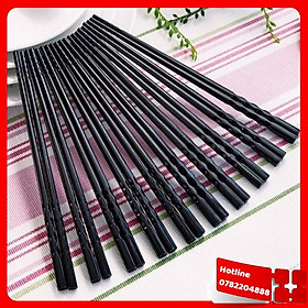 Mua Bộ 10 Đôi Đũa Nhựa Phíp- Đũa Nhíp- Đũa Nhựa Chịu Nhiệt - Loại Tốt