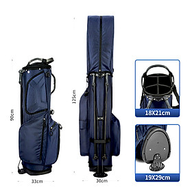 Thiết kế 2023 - TÚI GẬY GOLF FULLSET CHỐNG NƯỚC CÓ CHÂN CHỐNG - LIGHTWEIGHT WATERPROOF STAND GOLF BAG