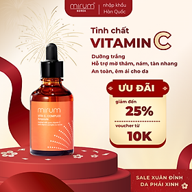 Tinh chất VITAMIN C sáng da, xóa nám và tàn nhang Ampoule Vitamin C Mirum 50ml