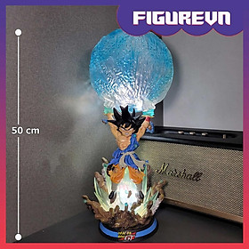 Mô hình Son Goku nâng cầu 25cm - 50 cm có LED - Dragon Ball