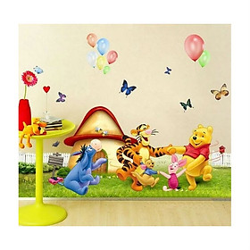 Decal gấu chơi cùng bạn EB48
