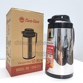 Mua Phích đựng nước nóng 1 lít Rạng Đông INOX cao cấp có nút ấn - 1040ST2