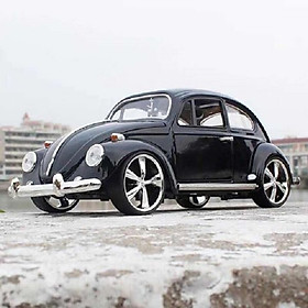Mô hình xe cổ Volkswagen-Beetle 1:18 MZ 2010 (đen)